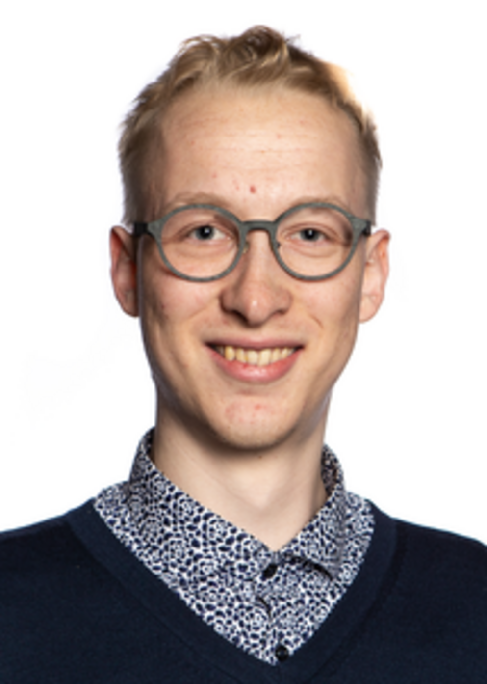 Portræt af Marcus Due Jensen.