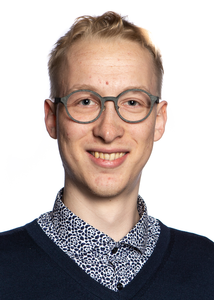 Portræt af Marcus Due Jensen.