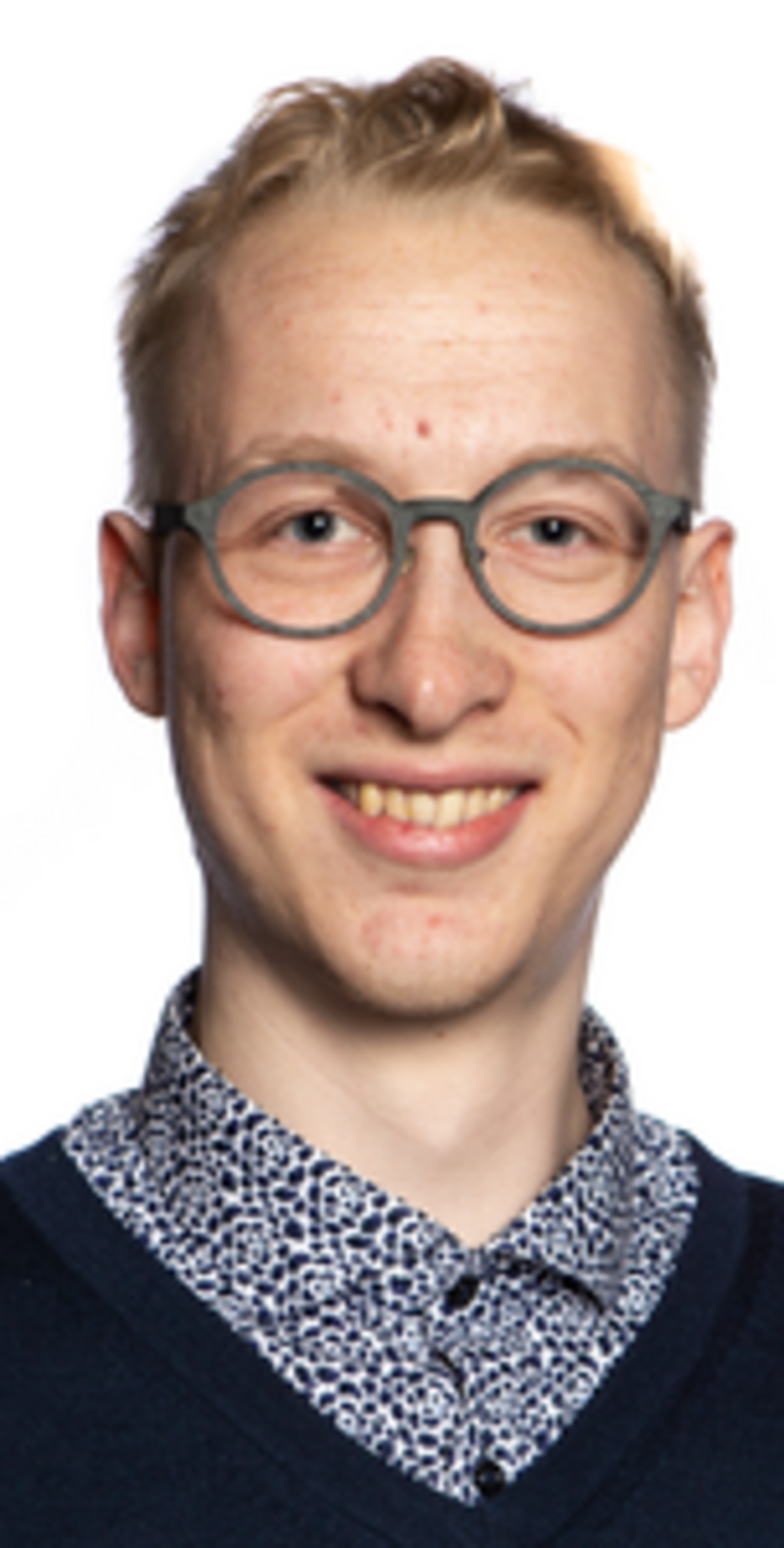 Portræt af Marcus Due Jensen.