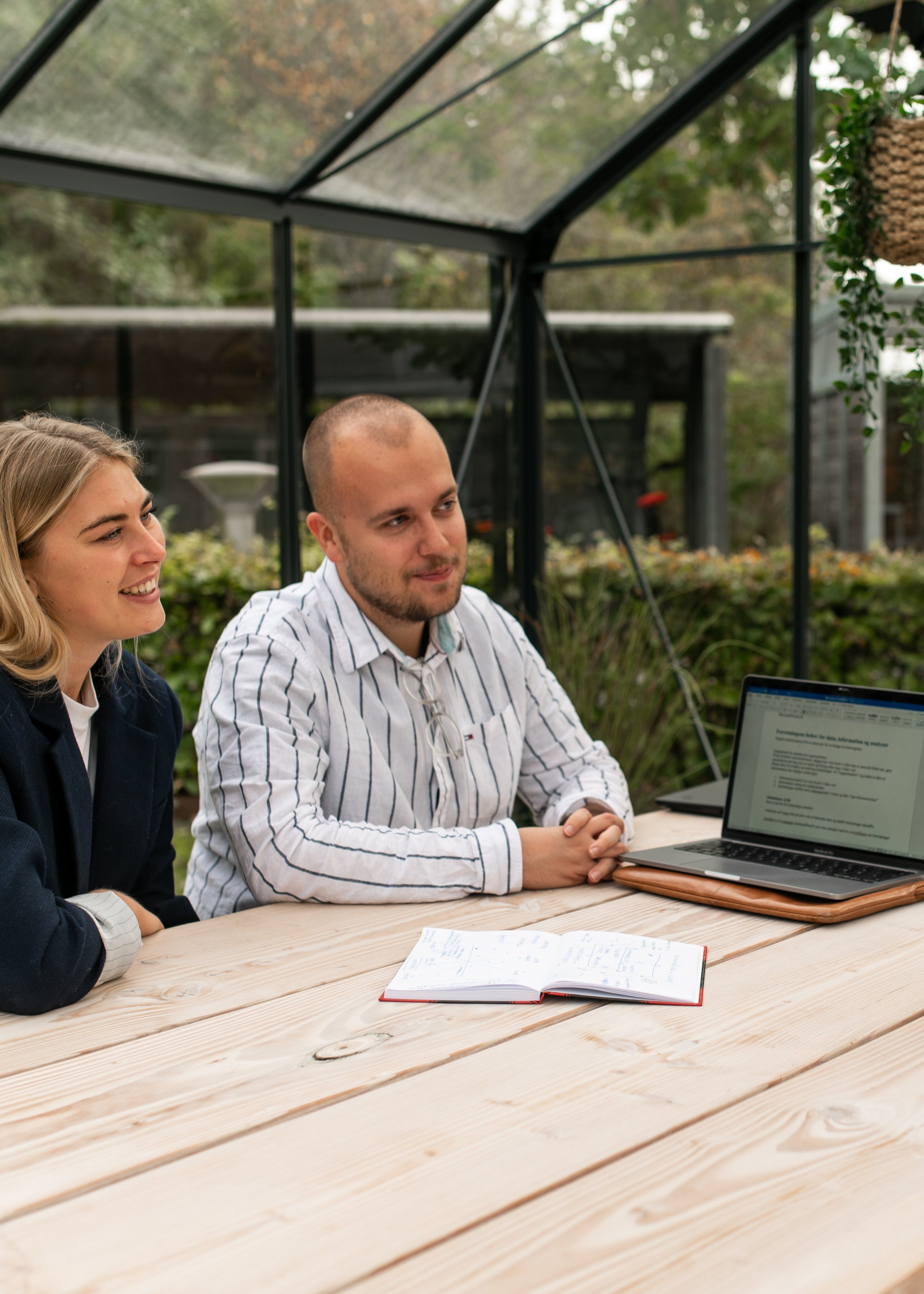 Studerende fra cand.it.-uddannelsen i it-ledelse. Foto: AAU (William Holler Brændstrup) Studerende fra cand.it.-uddannelsen i It-ledelse. Foto: Aalborg Universitet (William Holler Brændstrup)