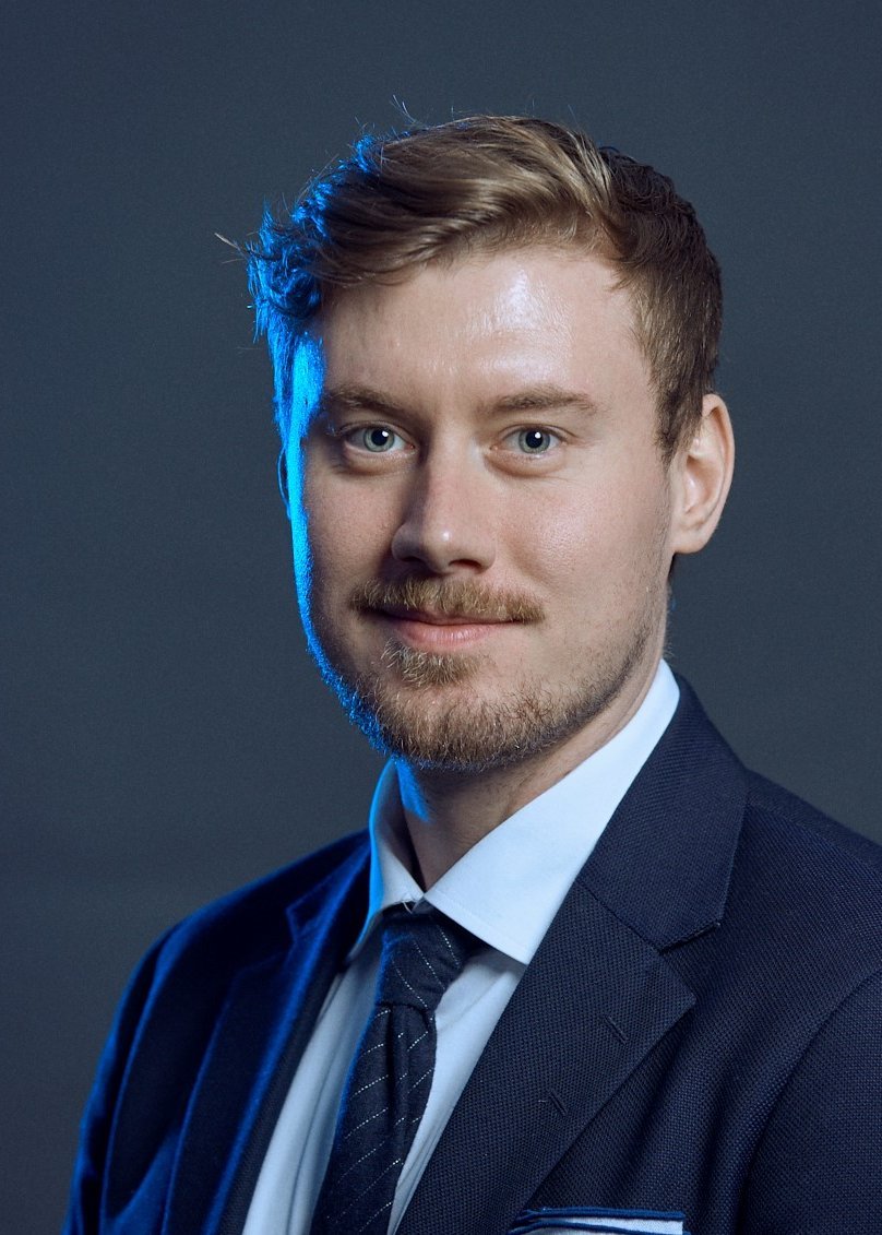 Portræt af Kristian Augustus Nysom-Roos.